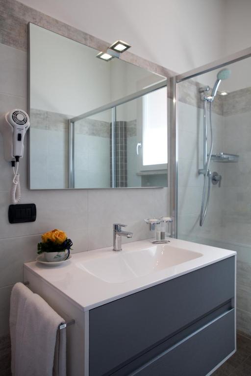 Koupelna v ubytování Hotel Rio Bellaria