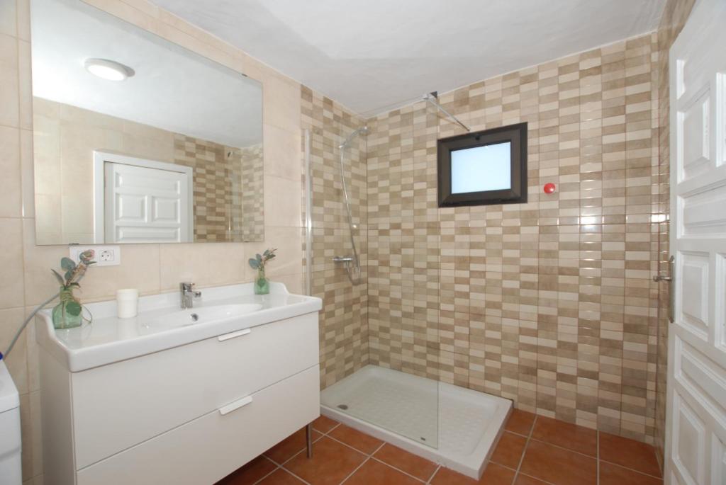Kúpeľňa v ubytovaní Apartamento PANCHO