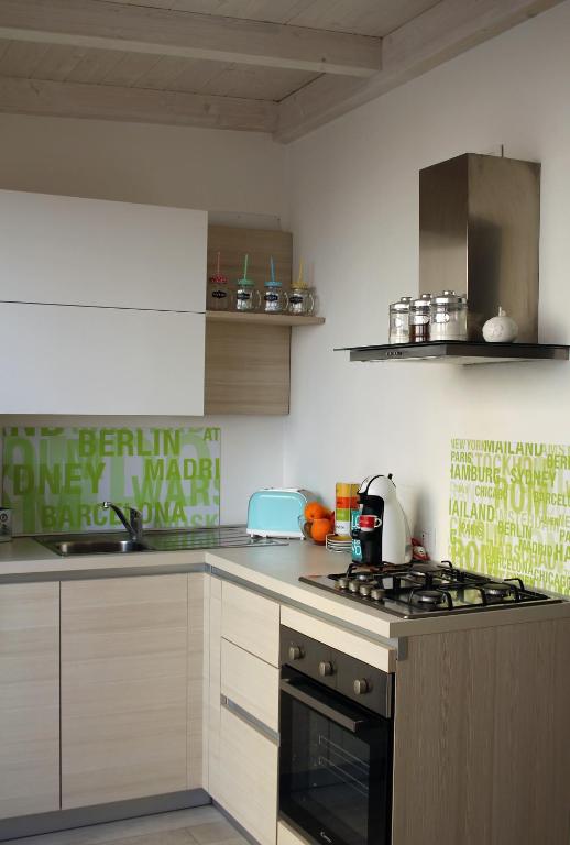 A kitchen or kitchenette at Casa Ginebras