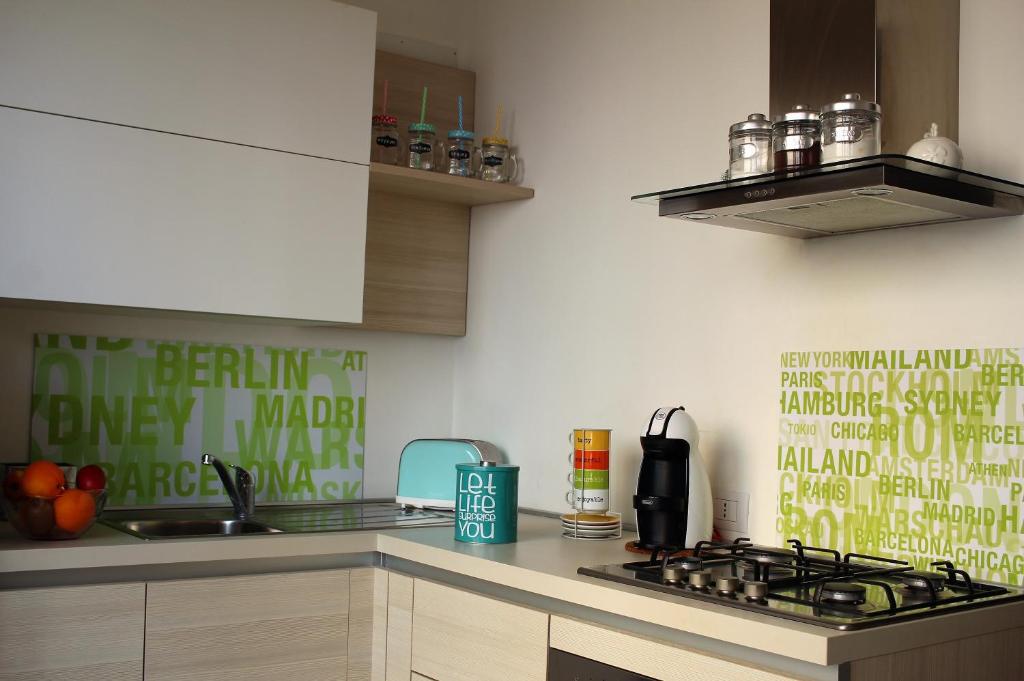 A kitchen or kitchenette at Casa Ginebras