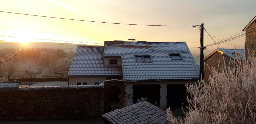 Budova, kde se bed and breakfast nachází