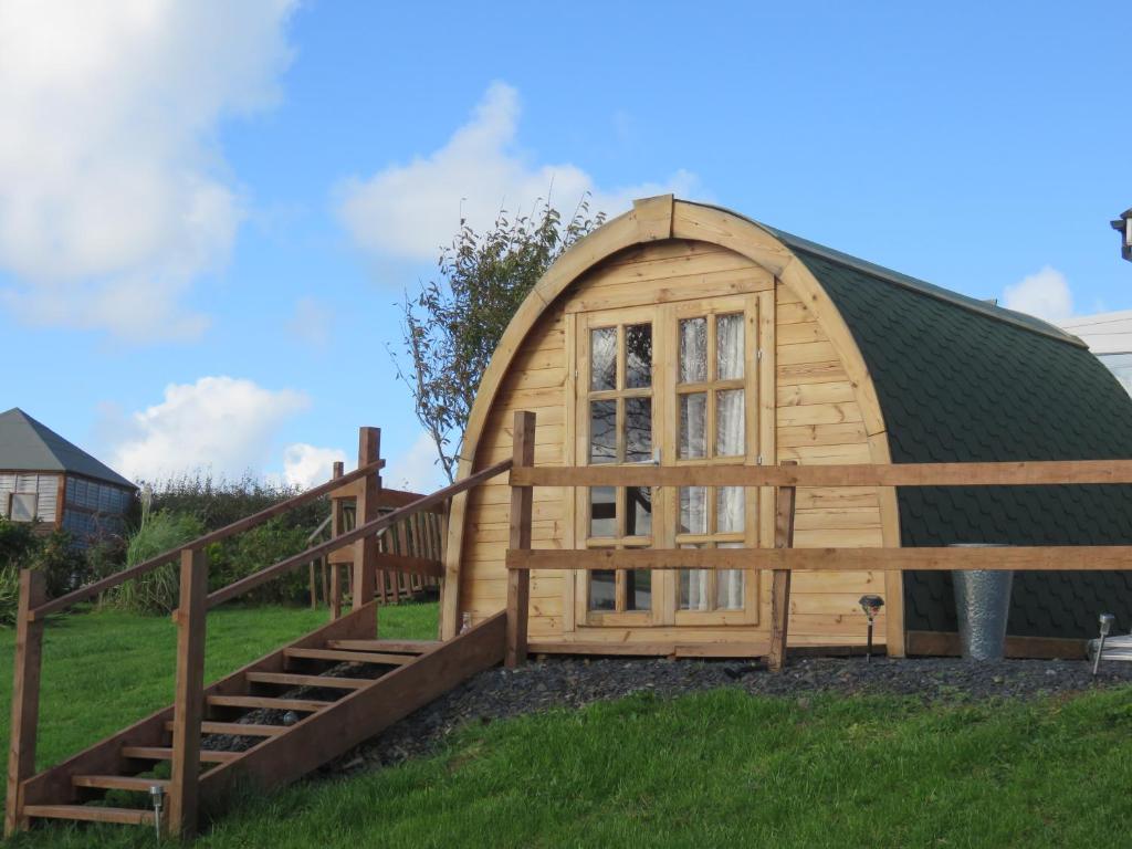 Zahrada ubytování Shannon Estuary Glamping