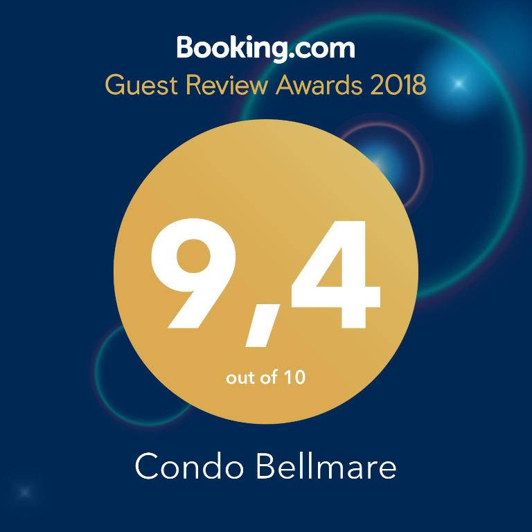 Certifikát, hodnocení, plakát nebo jiný dokument vystavený v ubytování Condo Bellmare