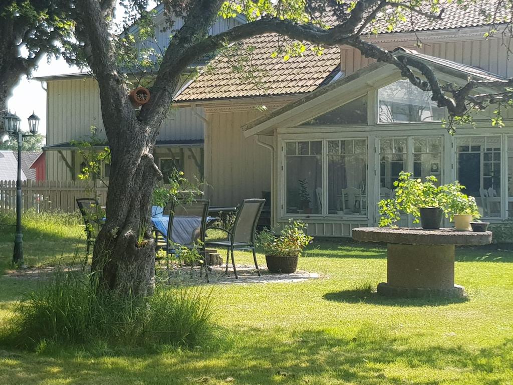 Zahrada ubytování Åsa Gästis