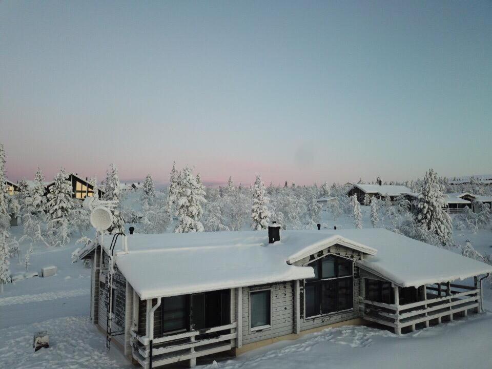 Villas Karhunpesä зимой