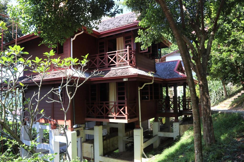 Zahrada ubytování Sari Village Jungle Retreat