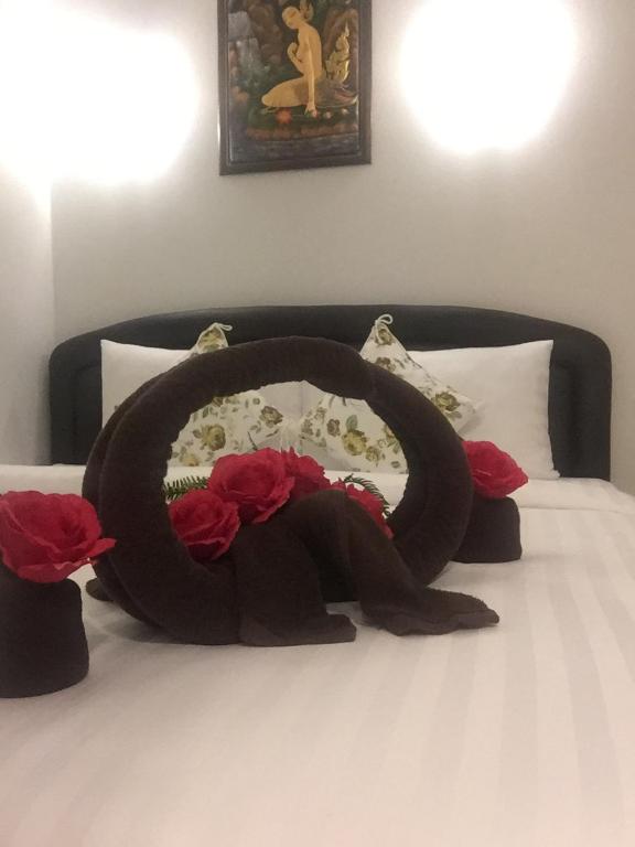 Llit o llits en una habitació de Nest hostel lipe