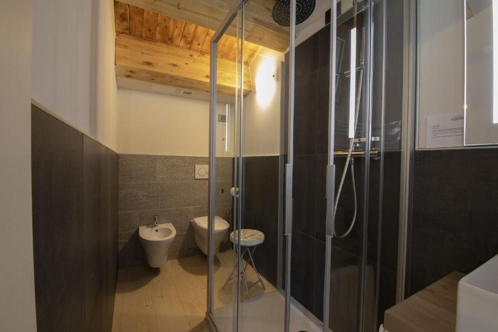 Kúpeľňa v ubytovaní Hotel Laghetto