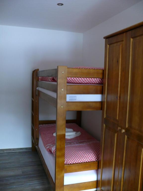 Postel nebo postele na pokoji v ubytování Goralská obora