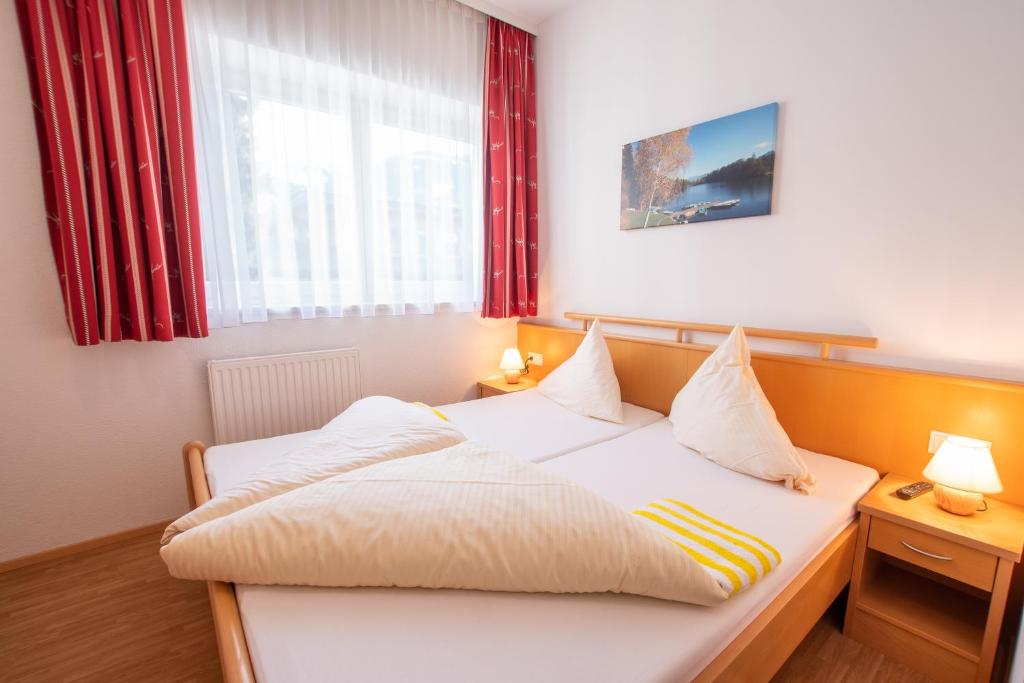 Posteľ alebo postele v izbe v ubytovaní Sonnseitn Appartements