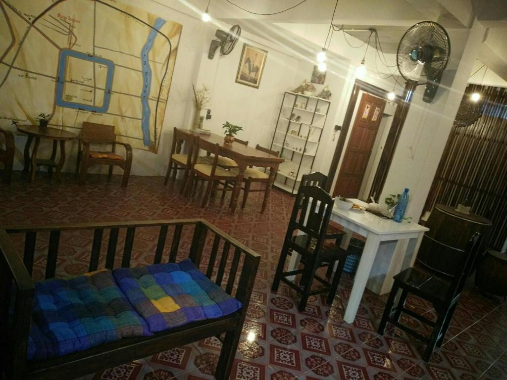 Posezení v ubytování Tangmo House