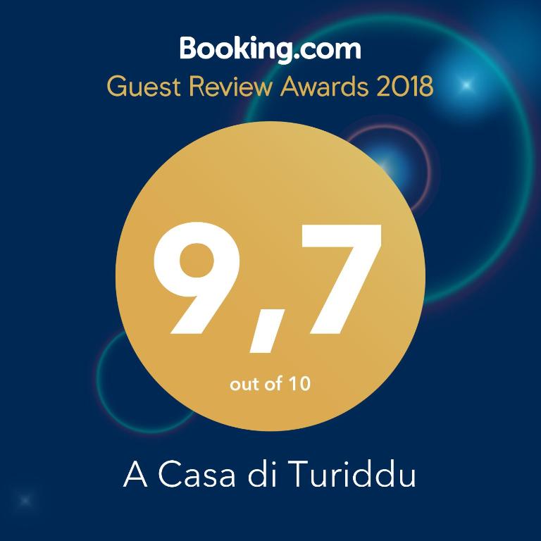 A Casa di Turiddu tanúsítványa, márkajelzése vagy díja