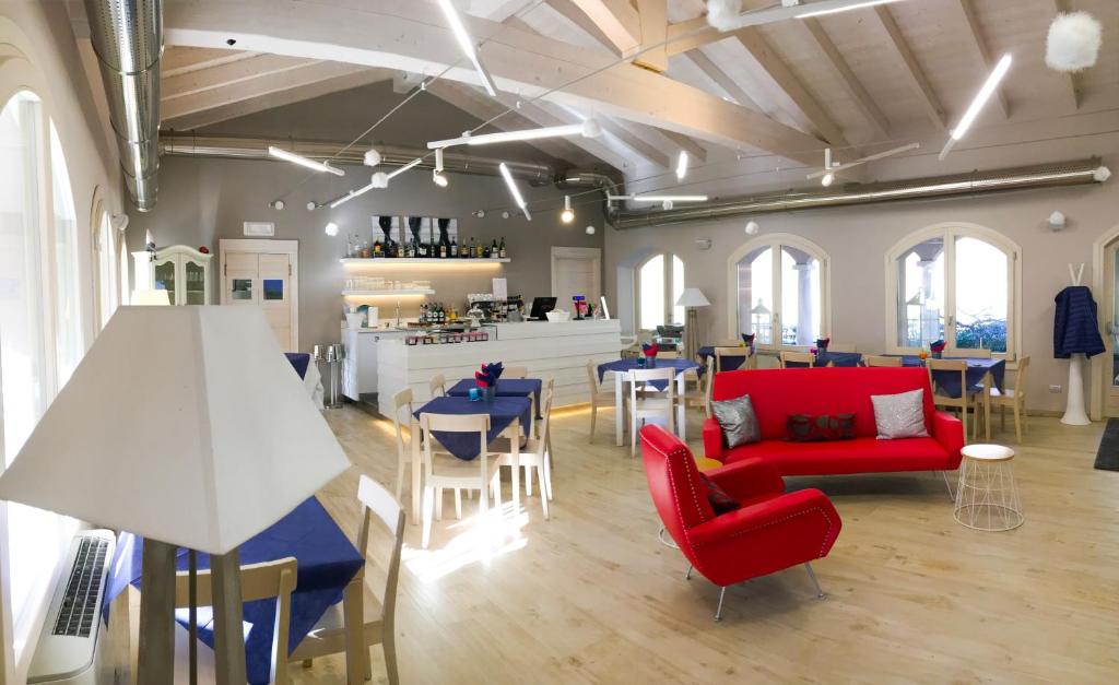 Posezení v ubytování Bianco Hotel