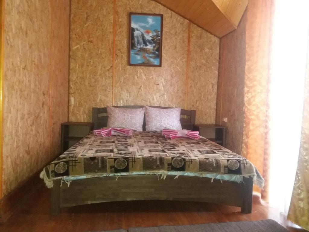 Postel nebo postele na pokoji v ubytování Mountain dew