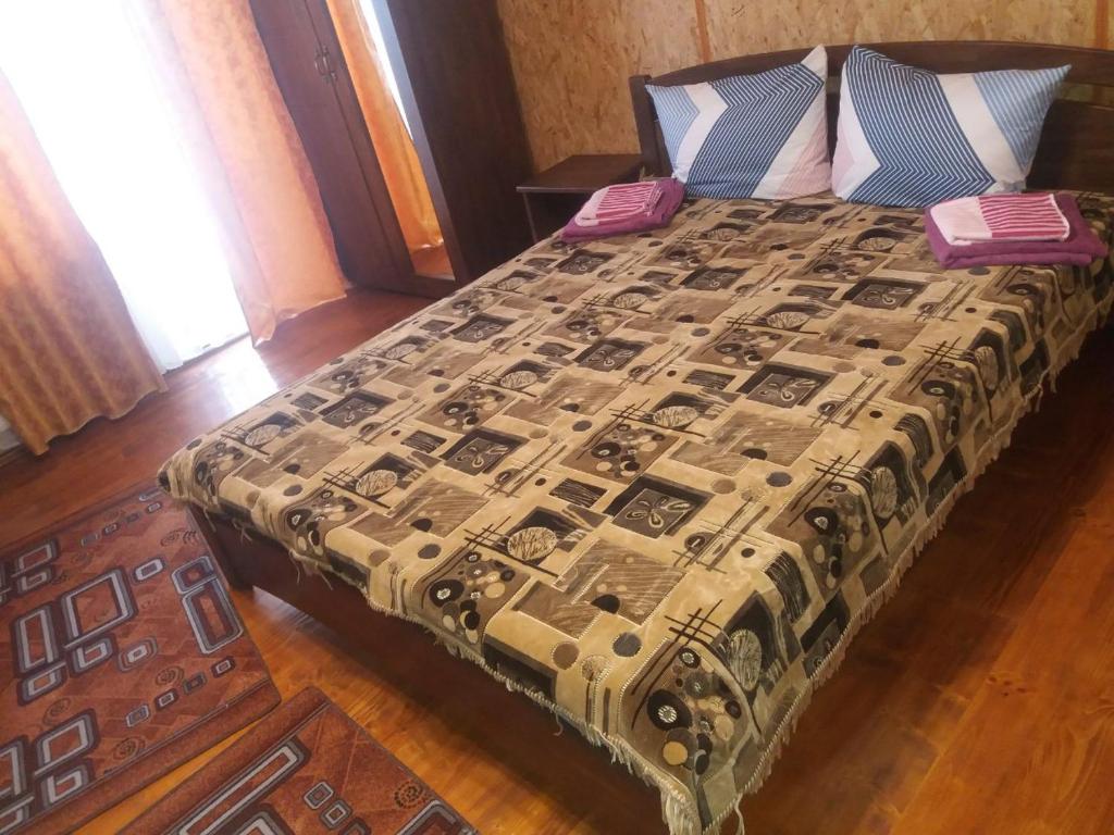 Postel nebo postele na pokoji v ubytování Mountain dew