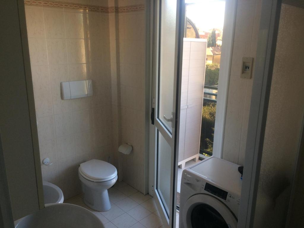 Kúpeľňa v ubytovaní Casa Ginestra Mare