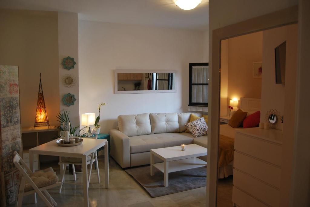 A seating area at El Rincón de Aurora