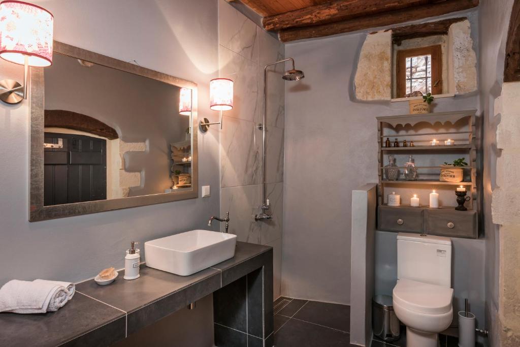 Koupelna v ubytování Boutique Villa Kalliope