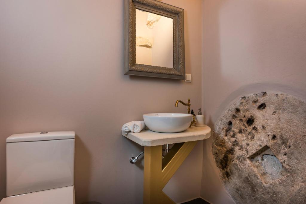 Koupelna v ubytování Boutique Villa Kalliope