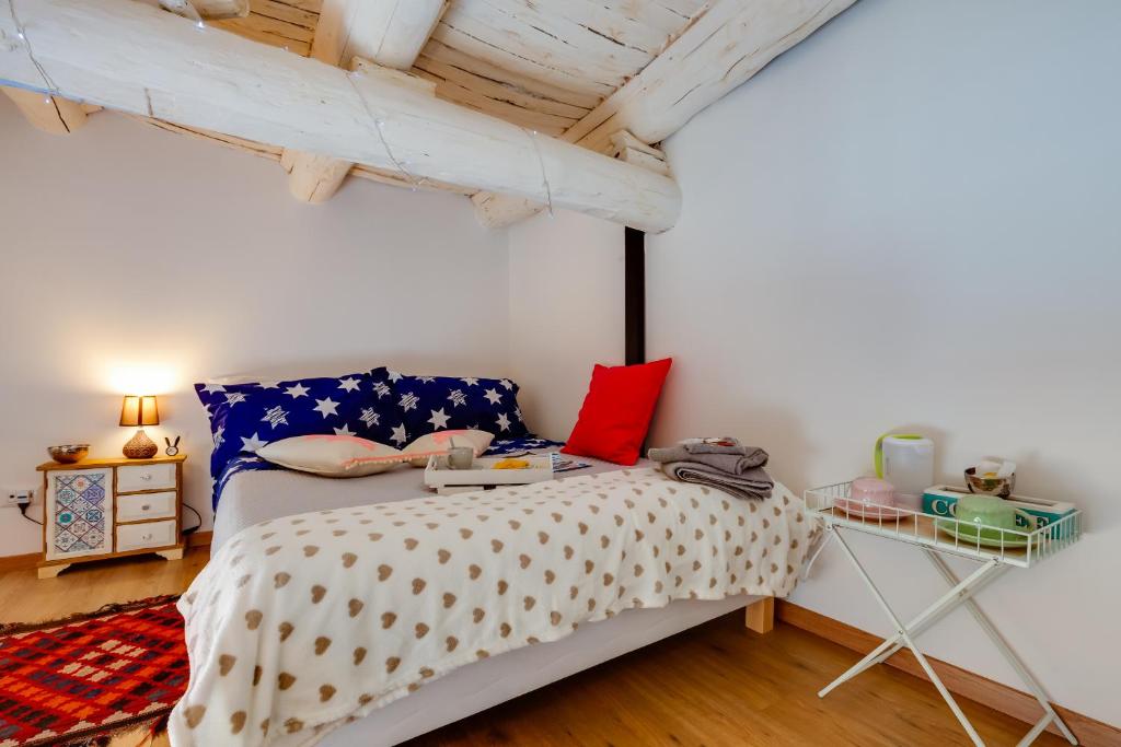 Posteľ alebo postele v izbe v ubytovaní Casa Vacanze Sapienza 29