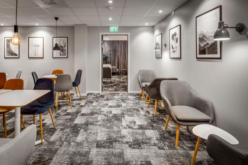 Posezení v ubytování Hotel Vindeus