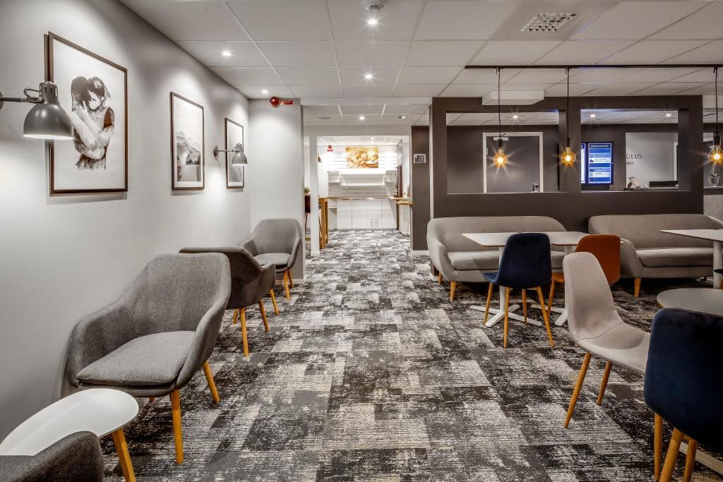Posezení v ubytování Hotel Vindeus