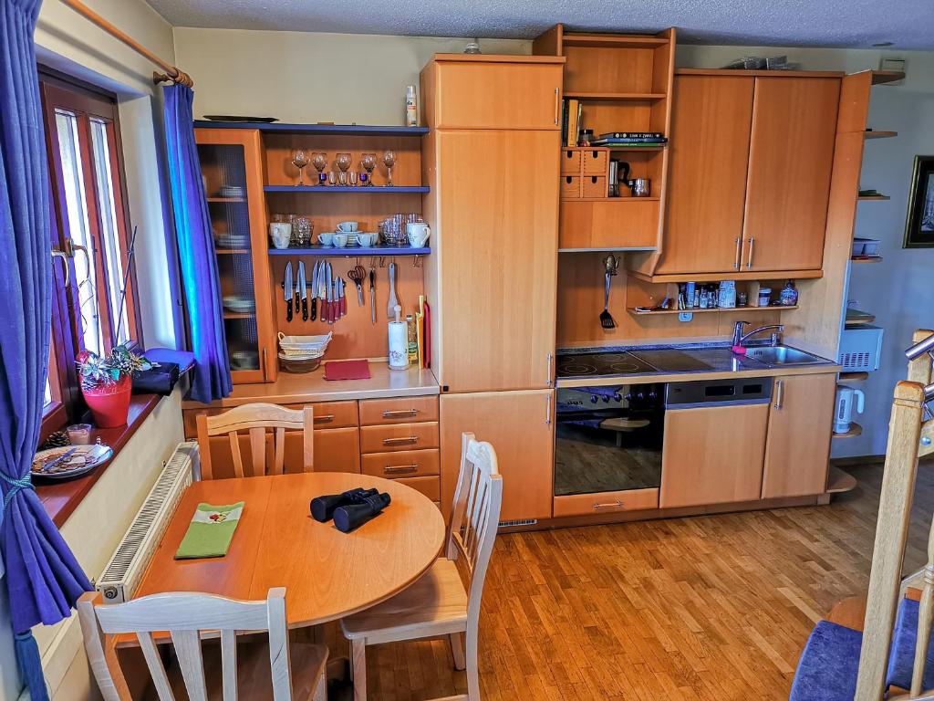 Kuchyň nebo kuchyňský kout v ubytování Apartment Alpine Lake