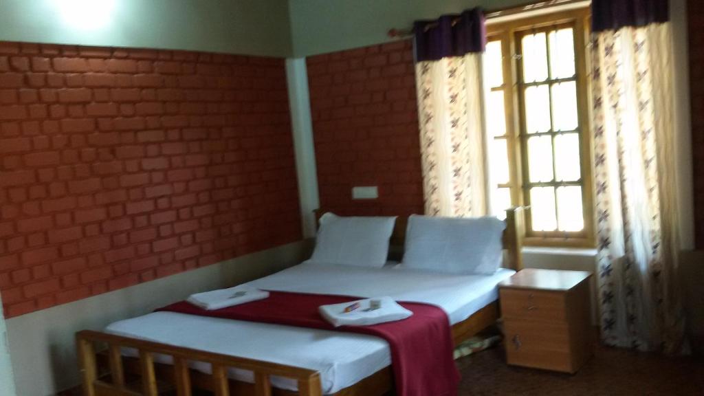 Postel nebo postele na pokoji v ubytování Marsim Holiday Resort