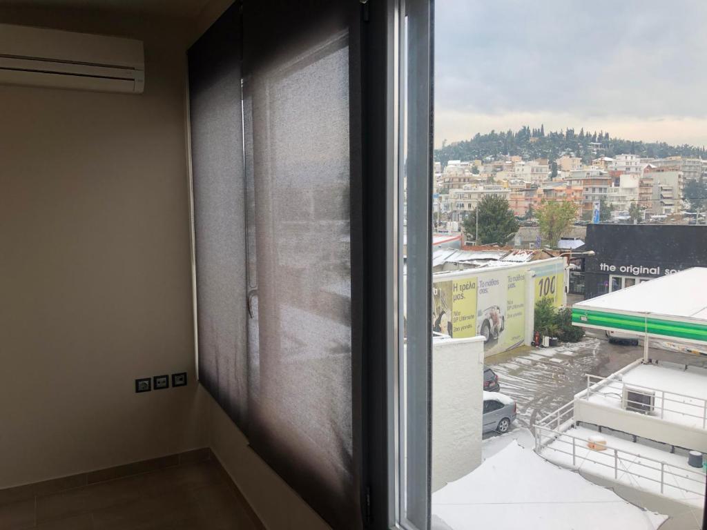Nespecifikovaný výhled na hory nebo výhled na hory při pohledu z aparthotelu