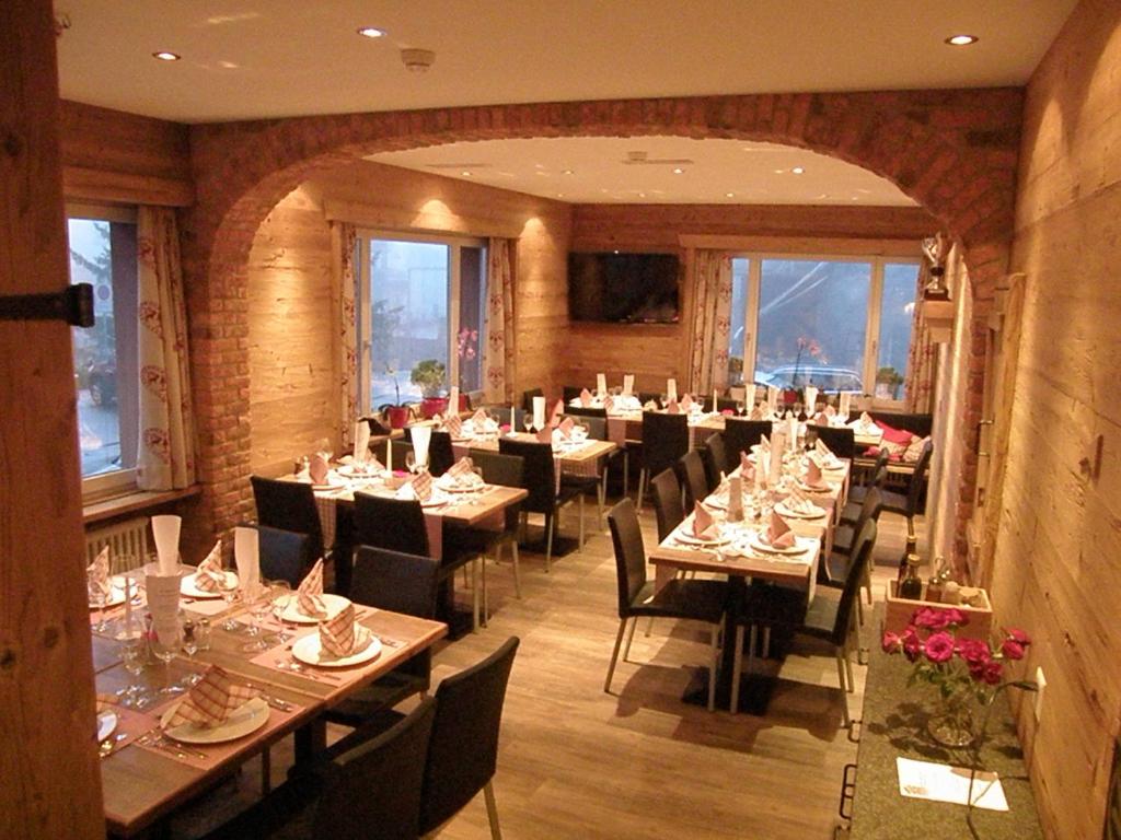 Restaurace v ubytování Arosa Vetter Hotel