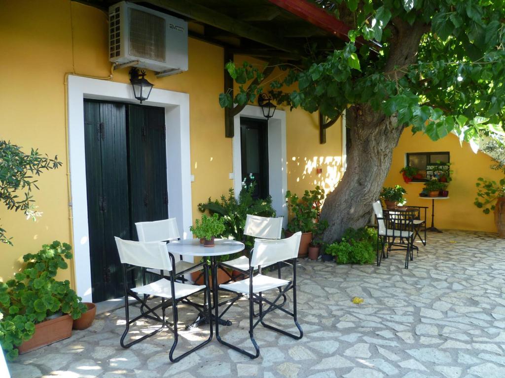 Patio nebo venkovní prostory v ubytování Meliti Guesthouse