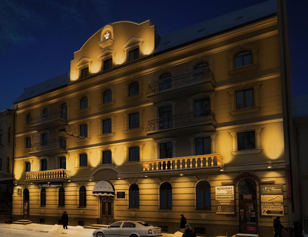 Budova, kde se hotel nachází