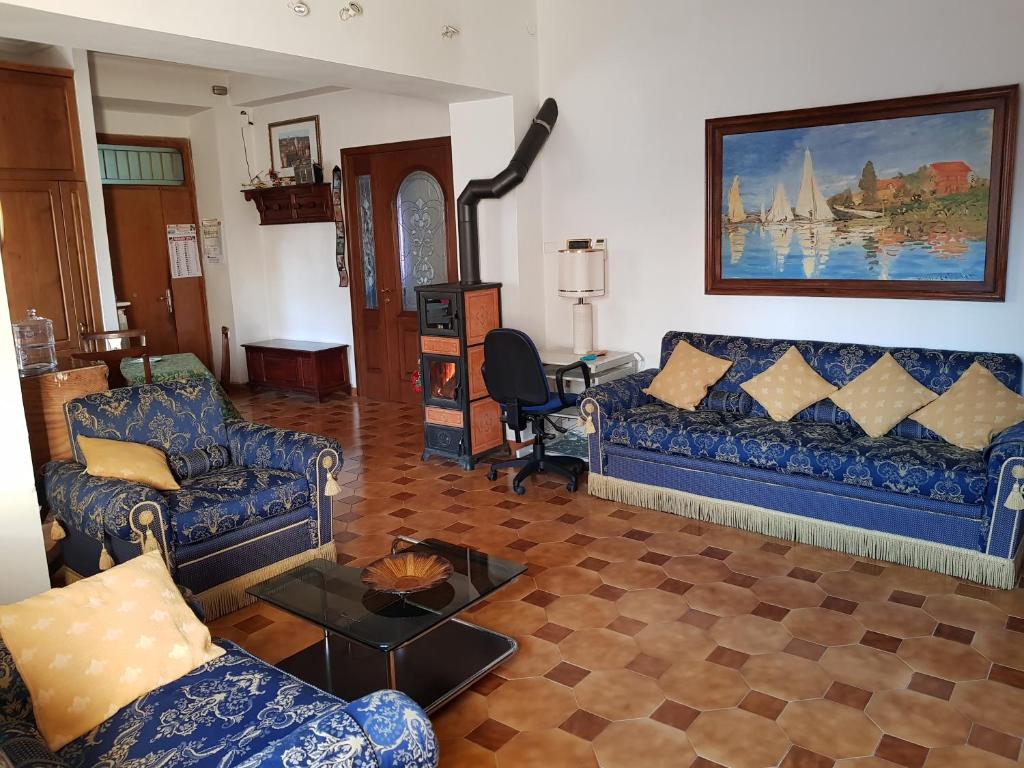 Posezení v ubytování Residence Luisa