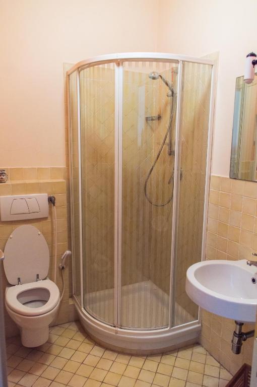 Kúpeľňa v ubytovaní Affascinante Villa Ottocentesca a Caltagirone