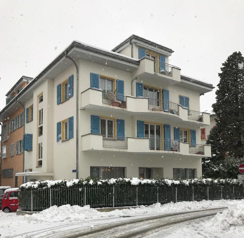 Budova, kde se apartmán nachází
