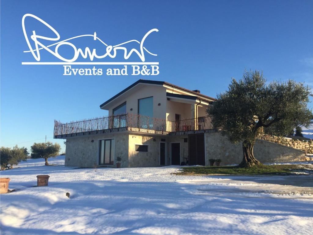 Budova, kde se bed and breakfast nachází