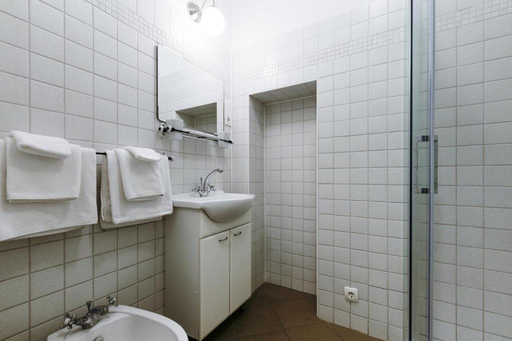 Kúpeľňa v ubytovaní Accomodation Gina