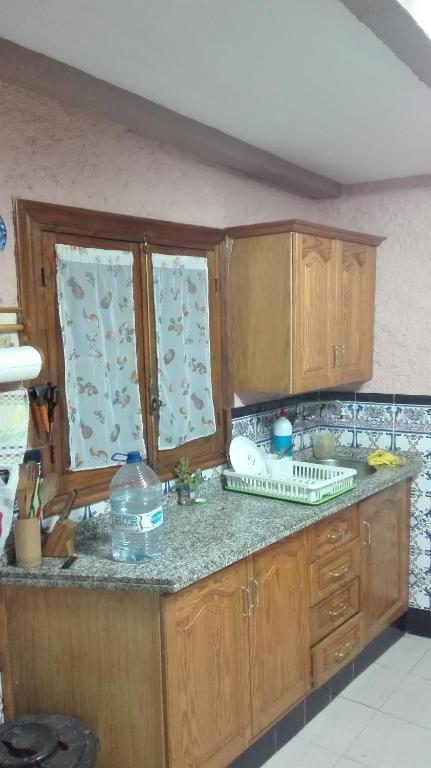 Kuchyň nebo kuchyňský kout v ubytování CORTIJO-LA LOMA