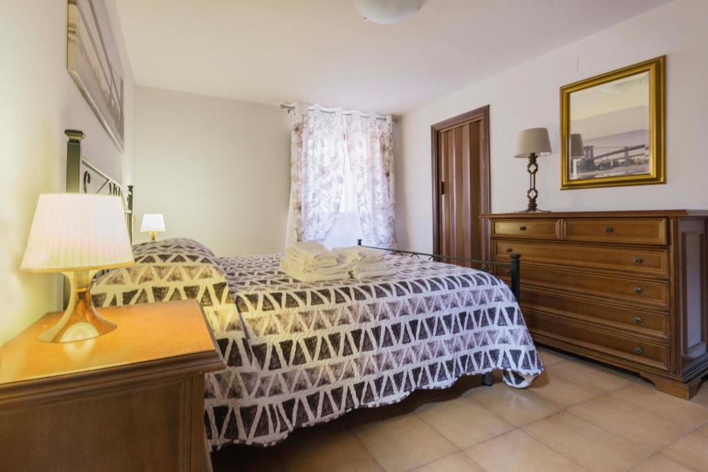 Postel nebo postele na pokoji v ubytování Casa Erika