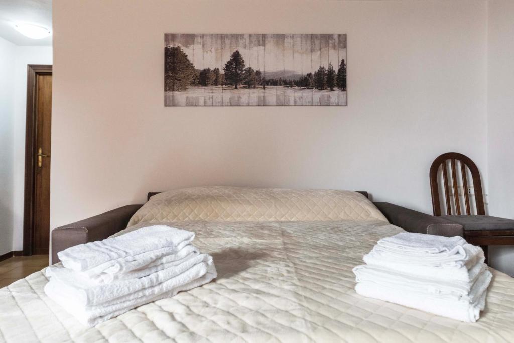 Postel nebo postele na pokoji v ubytování Casa Erika