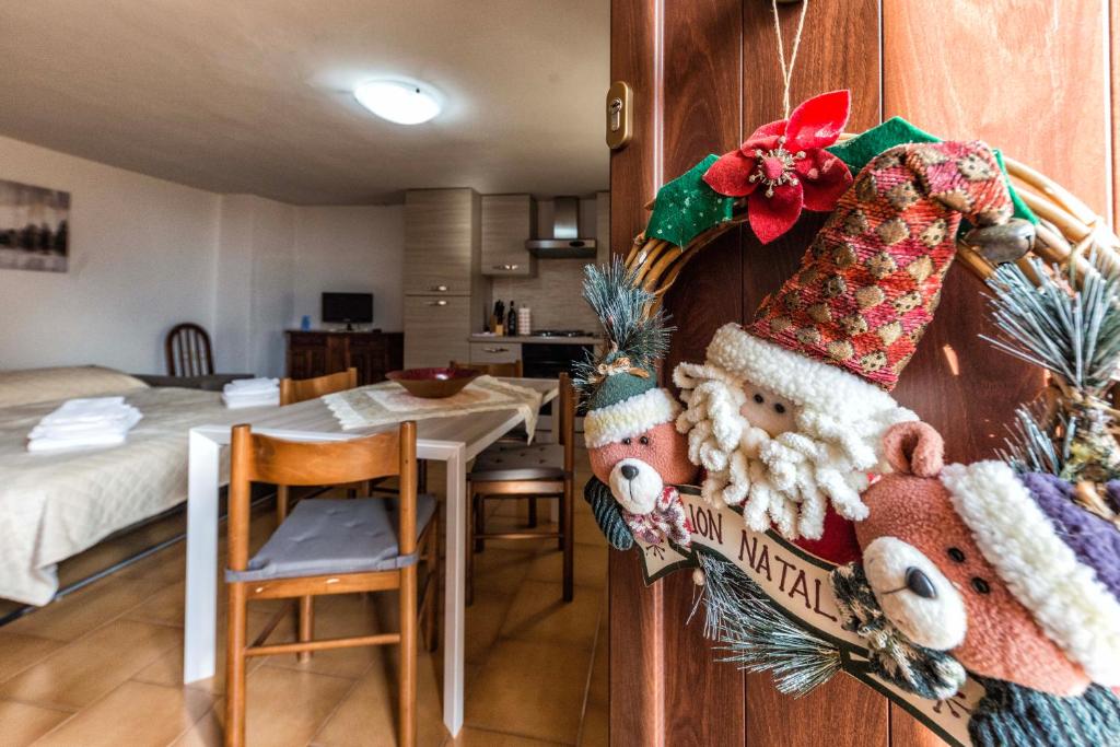 Postel nebo postele na pokoji v ubytování Casa Erika