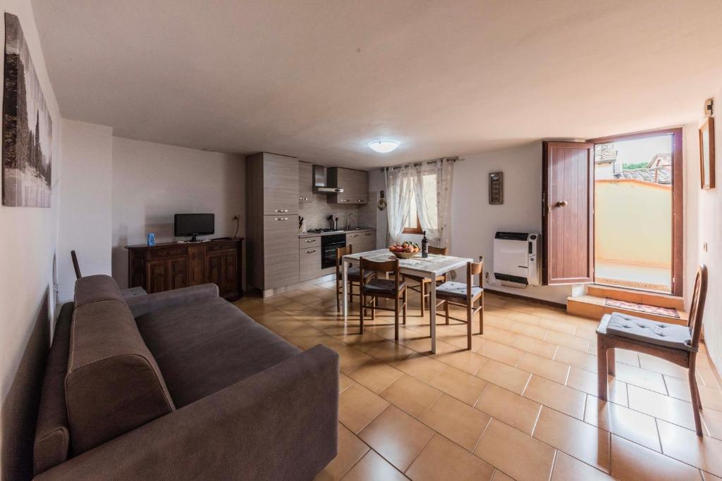 Posezení v ubytování Casa Erika