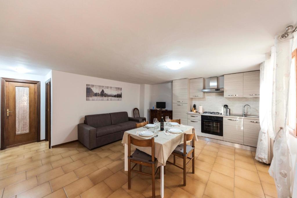 Kuchyň nebo kuchyňský kout v ubytování Casa Erika