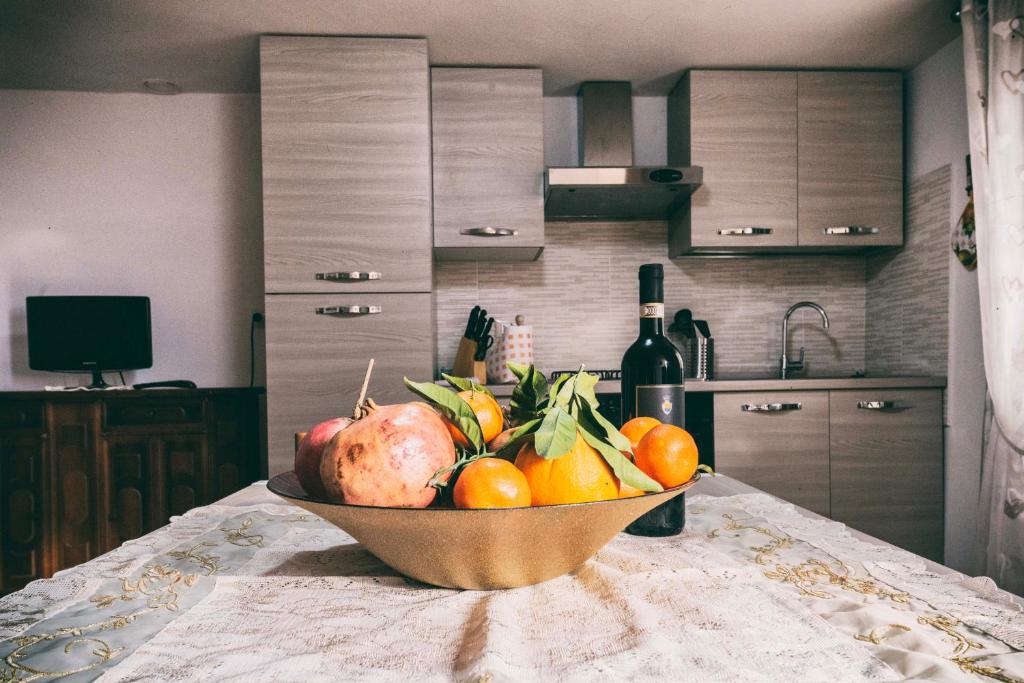 Kuchyň nebo kuchyňský kout v ubytování Casa Erika