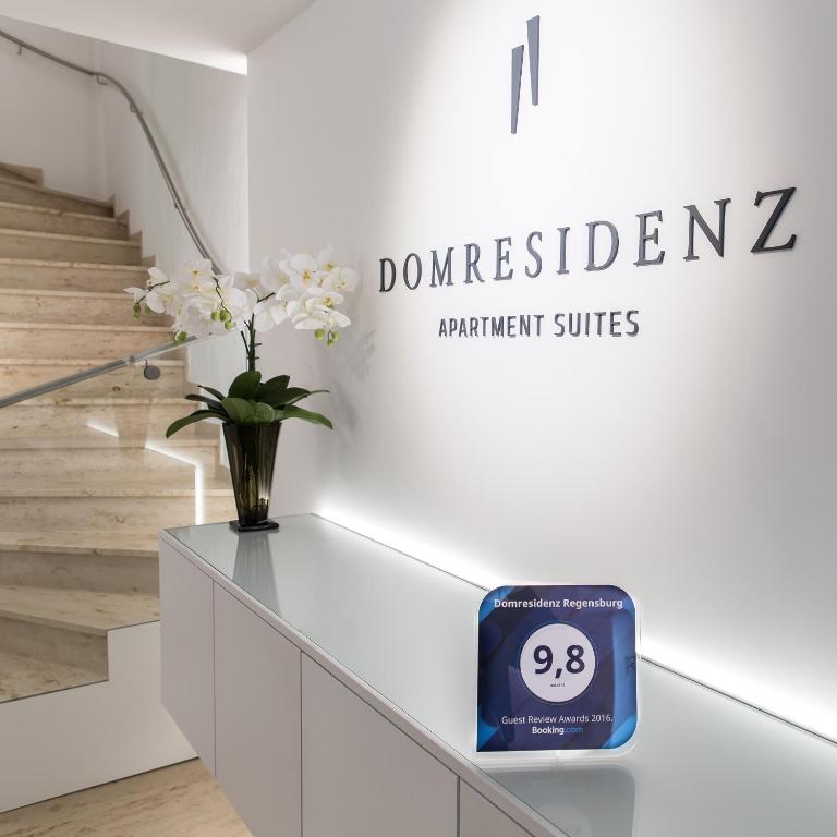 Certifikát, hodnocení, plakát nebo jiný dokument vystavený v ubytování Domresidenz Regensburg