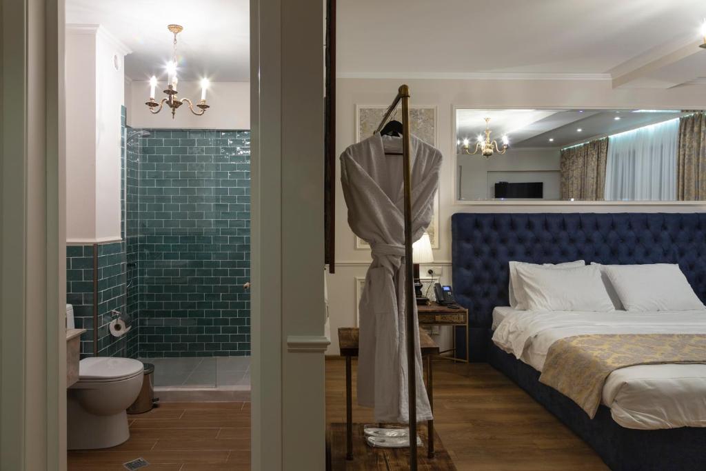 Koupelna v ubytování Omart Hotel - Gallery