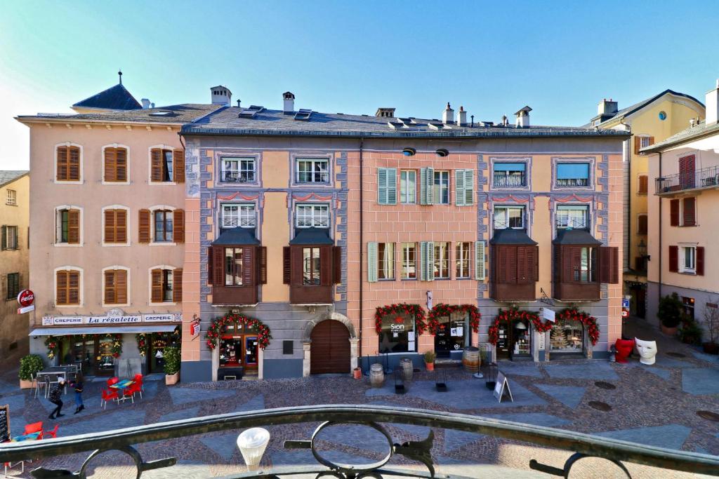 Budova, kde se apartmán nachází