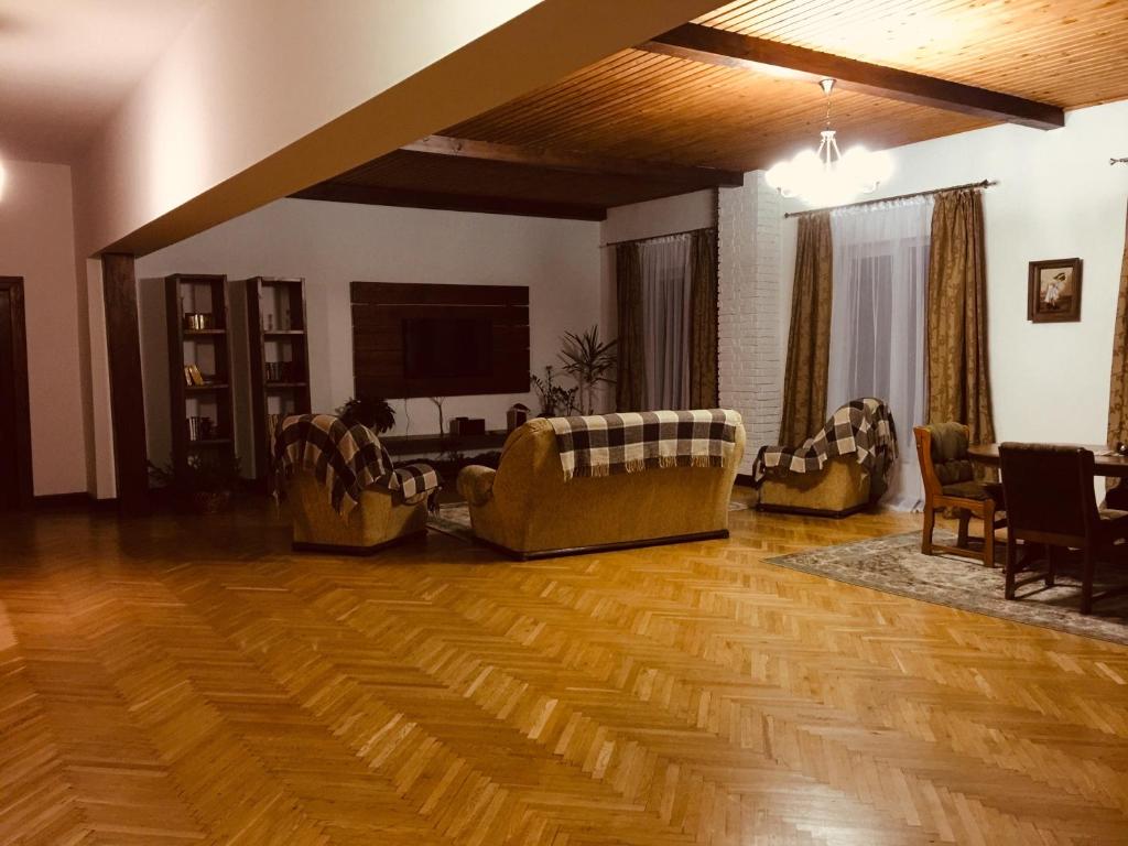 Posezení v ubytování Візерунок