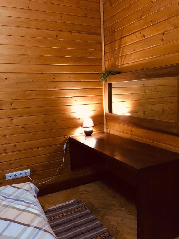 Postel nebo postele na pokoji v ubytování Візерунок