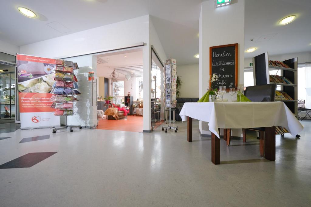 Posezení v ubytování Gästehaus Schumm